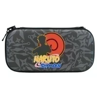 Чехол (футляр) Artplays Naruto для Nintendo Switch OLED/Original 3D Logo (Кунаи и сюрикены)