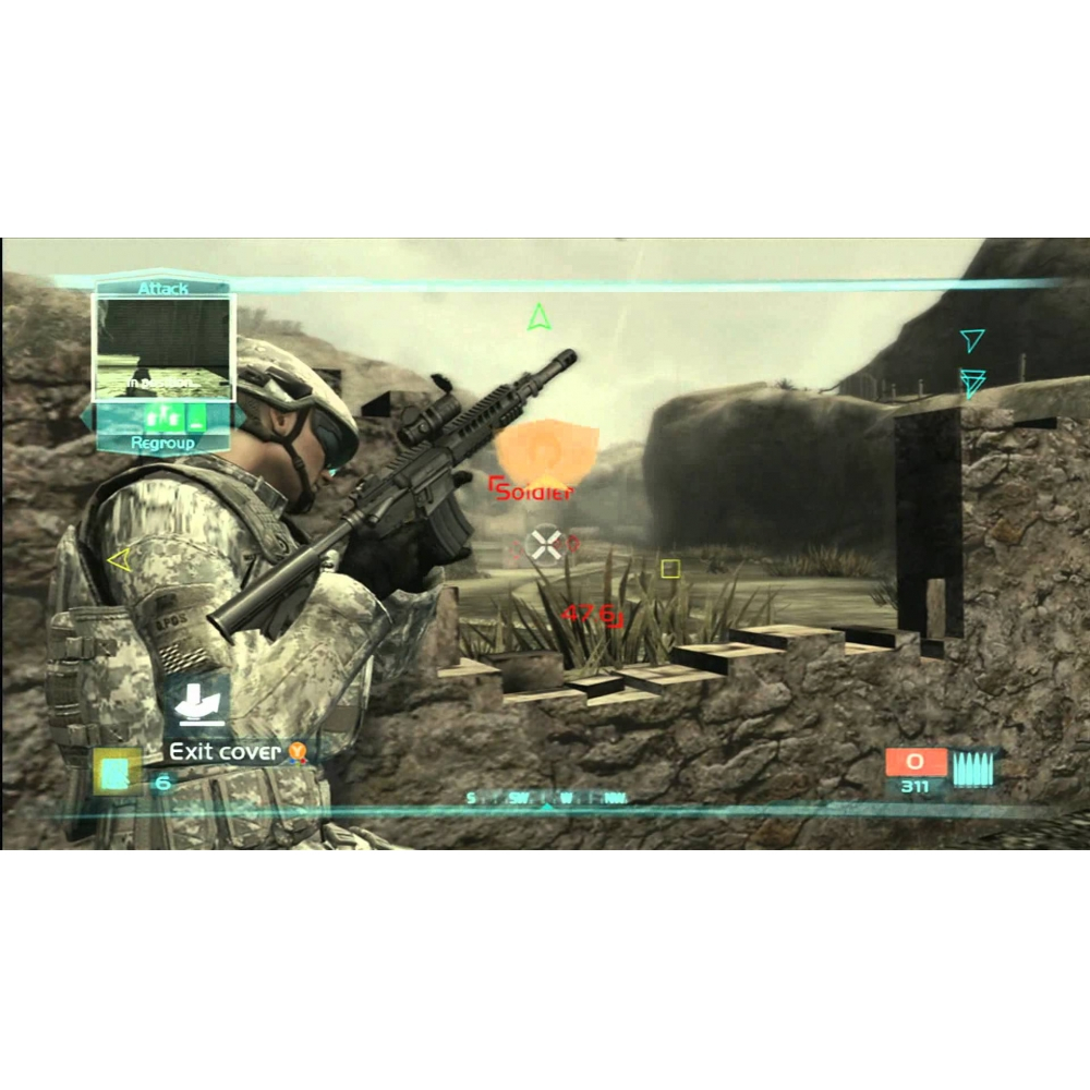 Диск для запуска Tom Clancys Ghost Recon Advanced Warfighter 2 Classics (Xbox 360, б/у)