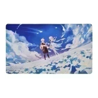 Коврик для мыши 40*70 см Genshin Impact Desk Mat Twin Stars in the Flower Field OEM