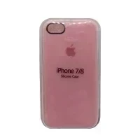 Чехол силиконовый для iPhone 7/8 (Розовый)