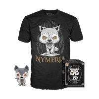 Набор Фигурка+Футболка Funko POP and Tee: GOT: Nymeria (L) 38641