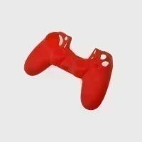 Чехол для геймпада силиконовый Dualshock 4 Красный