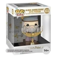 Фигурка Funko POP! Deluxe Harry Potter POA Albus Dumbledore with Podium (172) 76002