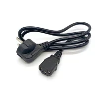 Кабель питания C13 (3*0,5) 6A 1320W 1.0M PC03