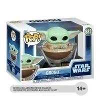 Фигурка Funko Pop! Star Wars: Grogu in Pram (823) 90451