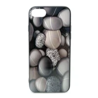 Чехол для Apple iPhone 7/8/SE2 накладка PC031 (камушки) 005
