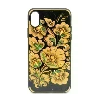 Чехол для Apple iPhone X/XS накладка NXE Autumn series QR-3 (стразы)