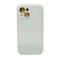 Чехол для Apple iPhone 15 накладка/силикон Silicone Case (белый)