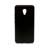 Чехол пластиковый Soft-Touch для Meizu M5 (черный)