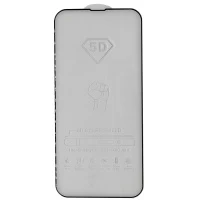 Стекло для Apple iPhone 13 Pro Max / 14 Plus Full Glue (Черный)