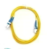 Патч-корд оптический соединительный одномодовый Duplex F9E10-10M3Y, LC-LC, 0-9/125 3 м