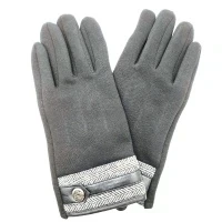 Сенсорные зимние перчатки MAN (Black)