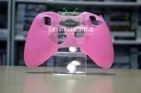 Силиконовый чехол для контроллера Xbox 360 (Розовый)