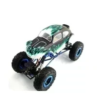 Монстр-трак Himoto Mini Rock Crusher (MRC-18) 1:18 (черно-зеленый)