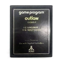 Картридж Atari Outlaw. CX-2605-P (б/у) состояние 1