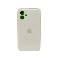 Чехол для Apple iPhone 12 mini накладка Silicone Case (белый) УЦЕНКА