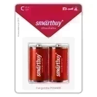 Батарейка SmartBuy C (LR14) алкалиновая (2шт)