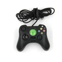Джойстик (Геймпад) Gamexpert (HS-2310B) проводной для Xbox Original (б/у, совместимый, Черный)