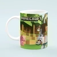 Кружка с принтом Minecraft 1-7
