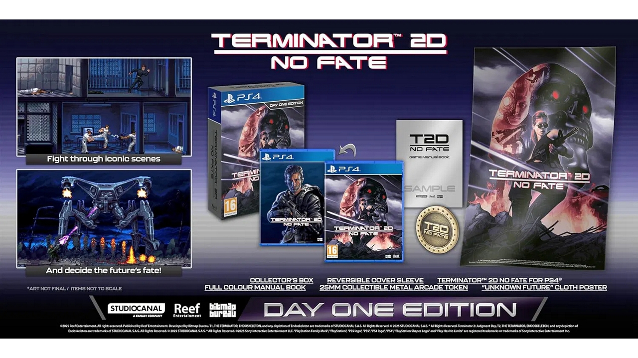 Terminator 2D No Fate Day One Edition (PS5, б/у, рус.)