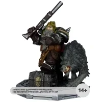 Фигурка McFarlane World Of Warcraft Posed Dwarf Hunter Beast Master/Marksman 15см