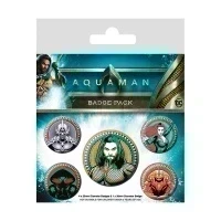 Значки Aquaman (Heavy Hitters Of The Seas) 5 шт. BP80654