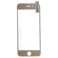 Стекло для Apple iPhone 6/6S 2D (золотой)