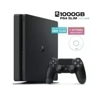 SONY Playstation 4 Slim (PS4) 1Tb Model CUH 2200B Hen 12.02 + BD-R ключ. С играми