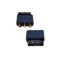 Переходник SCART - 3xRCA X821381-001 (скарт на 3 тюльпана)