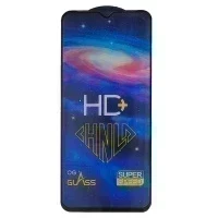 Стекло для Vivo Y21 HD+ glass (Черный)