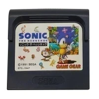 Картридж GameGear Sonic the Hedgehog (670-1947) (б/у) в прозрачном боксе