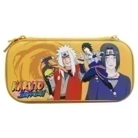 Чехол (футляр) и защитное стекло Artplays Naruto для Nintendo Switch Lite (желтый)