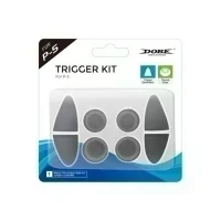 Набор силиконовых накладок DOBE Trigger Kit 8 в 1 (черный) для DualSense (TP5-0513)
