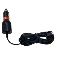 Автомобильное ЗУ для видеорегистратора (microUSB, 2A, 3.3M) DREAM (черный)