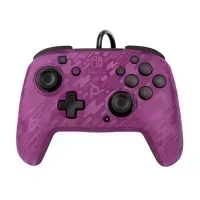 Геймпад проводной PDP для Nintendo Switch Faceoff Deluxe + Audio Wired Controller (Purple)