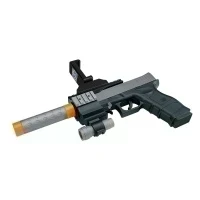 AR Game Gun Пистолет Bluetooth контроллер игр виртуальной реальности для смартфона (серый)