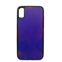 Чехол с термо-покрытием для iPhone X (терморадуга)