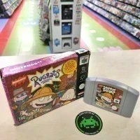 Картридж Nintendo 64 Rugrats Treasure Hunt (б/у) в боксе с инструкцией