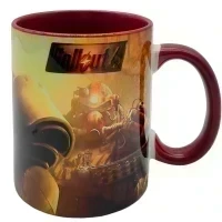 Кружка с принтом Fallout 4-5