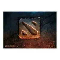 Коврик для мыши Dota 2 объемное лого (XL)