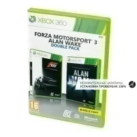 Alan Wake + Forza Motorsport 3 (Xbox 360/One/Series, б/у, рус., незнач. царап. устан. на 100%)