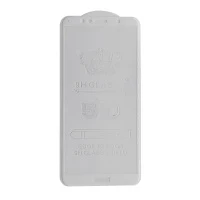Стекло для Samsung Galaxy J6 Plus 2018 5D (белый)