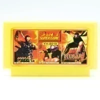 Картридж 8-bit 3 в 1 NINJA GAIDEN 3/NINJA GAIDEN 2/NINJA GAIDEN 1(YH 8019)