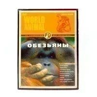 Мир животных: обезьяны (DVD, б/у)