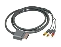 Композитный AV кабель для Xbox 360 Slim/Fat (б/у)