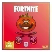 Значок Pin Kings Fortnite 1.2 Tomatohead - набор из 2 шт