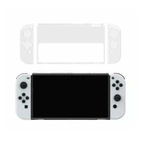 Чехол пластиковый DOBE для Nintendo Switch OLED (TNS-1133C) Прозрачный