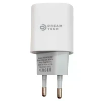 Сетевое зарядное устройство DREAM (USB-C) (PD8) 20W (белый)