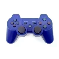 Джойстик (Геймпад) DEX Doubleshock PS III (PS3) Темно-синий беспроводной