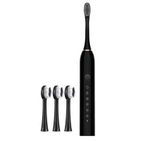 Электрическая зубная щетка Sonic Electric Toothbrush X-3 (Black)